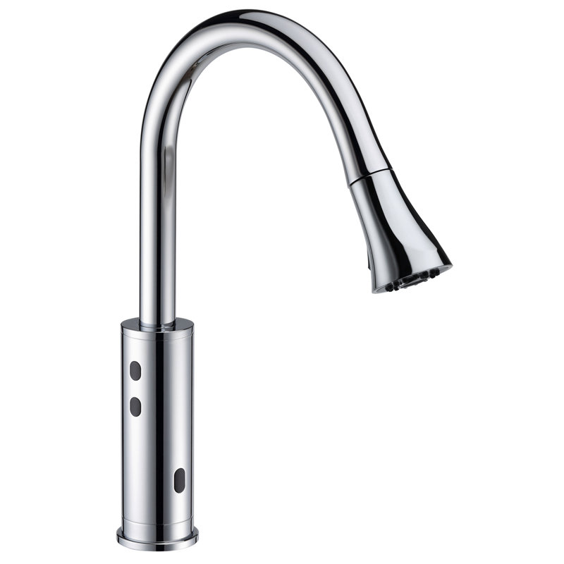 Distributeur d’eau chaud sans contact & froid, Chrome