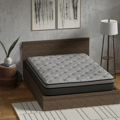 12 Inch Medium Firm Queen Mattress, Pocketed Coils, Adaptive Foam For Great Relief, Outstanding Motion Isolation, Edge - To Support, Breathable Comfortable Sleep, 3/4" Knit Top, Multiple Comfort