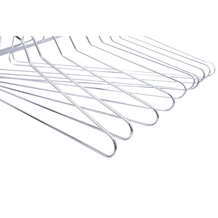 Quality Metal Hangers, 100-Pack, Swivel Hook, Stainless Steel Heavy Duty  Wire Clothes Hangers, Heavy-Duty Clothes, Jacket, Shirt, Pants, Suit Hangers  (100, Kids - 12 inch) 
