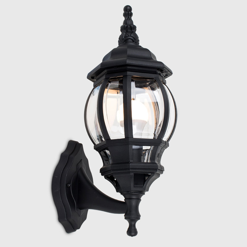 Shuler Black Outdoor Wall Lantern