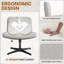 Boucle Swivel Desk Chair-361327377