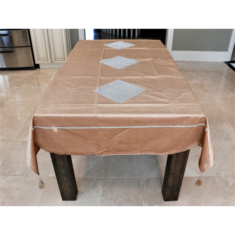 Nappe Bouck, Doré, 60 po x 90 po