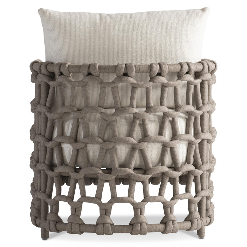 Nodi Outdoor Lounge Chair, Cream Outdoor Poly 6070-002