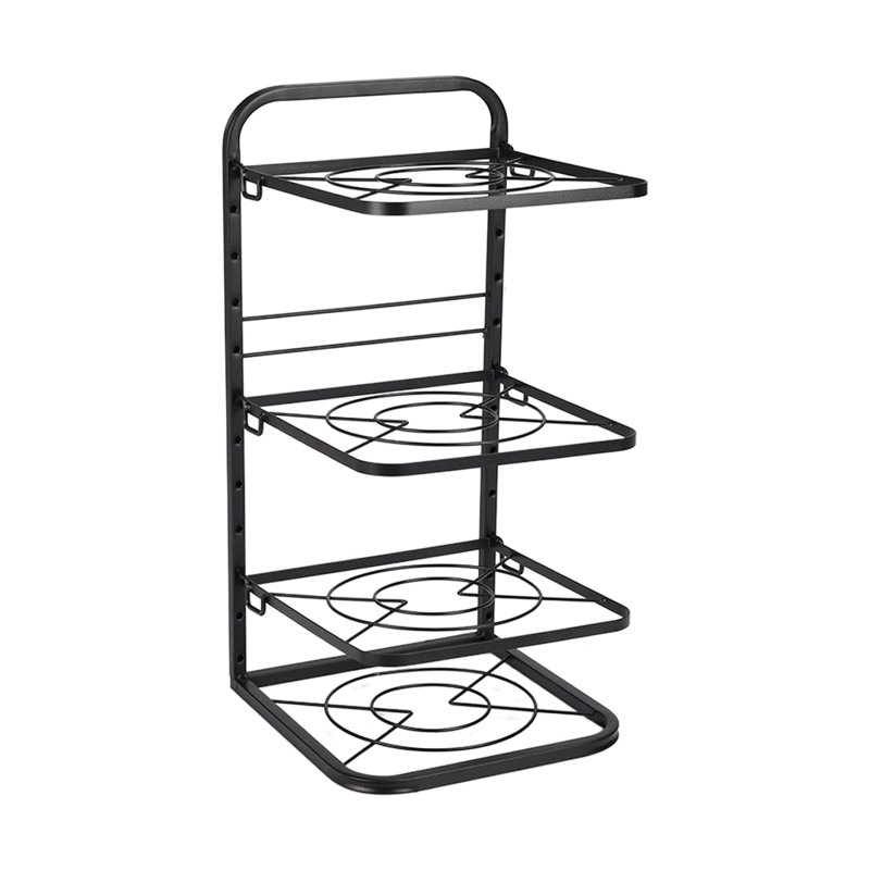 Metal Rectangle Free Standing Pot Rack