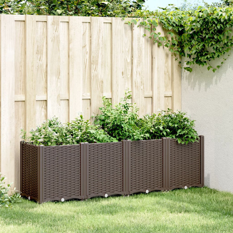 Benilde Planter Box, Brown