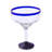 Hand Blown Margarita Glasses Set Of 6
