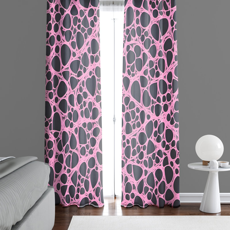 Semi Sheer Curtain Pair, 40" W x 82" L
