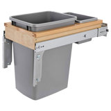 Rev-A-Shelf Pull Out Top Mount Trash Can w/Soft-Close