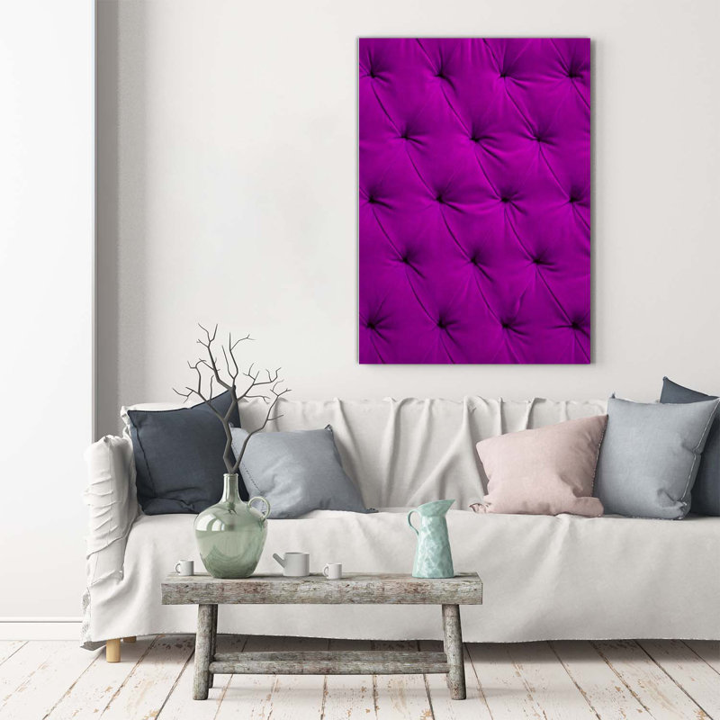 Velvet Wall - Wrapped Canvas Print