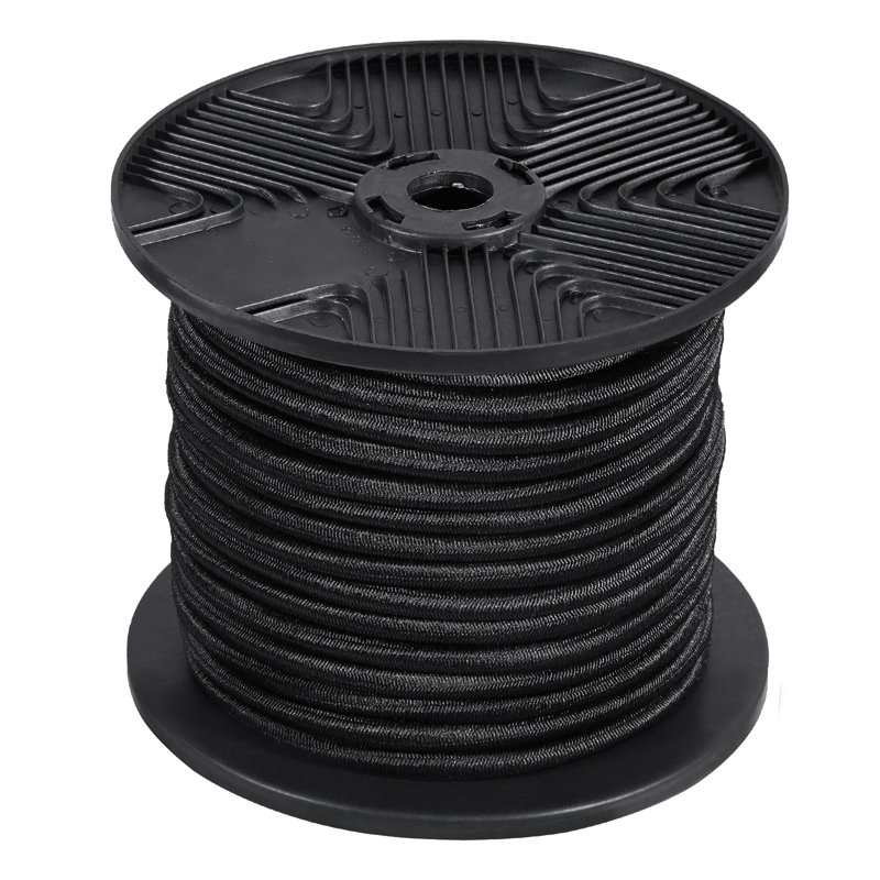 1/4in Bungee Cord 120 ft/36 m Spool Heavy Duty Bungee Straps 100% Stretch