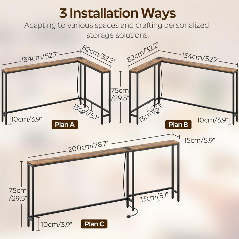 200cm Console Table