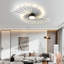 Modern led ceiling light with remote, flush mount ceiling lamp acrylic lampshade-335216731