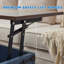 Ensemble de 3 tables basses et tables de chevet bleues avec charge USB pour salon, table basse et 2 tables de bout, bleu-832102238-832102210