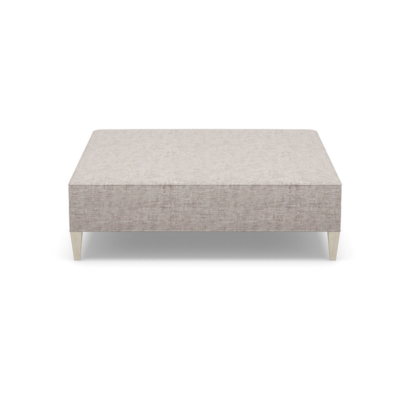 Square Ottoman, 9637-80, Sandstone