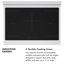 ZLINE Autograph 36 in. Black Stainless Paramount Induction Range with Polished Gold Accents-2112083826
