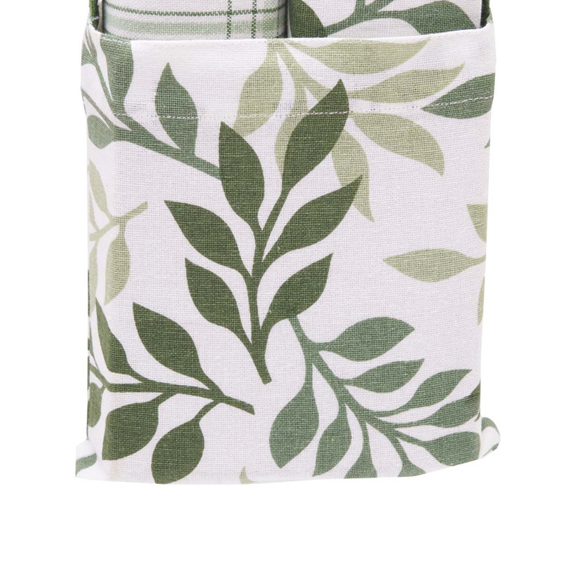 Ensemble de 3 sacs-cadeaux Sage Foliage & Plaid