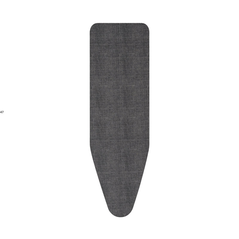 Housse et planche à repasser (49 x 18), Denim noir