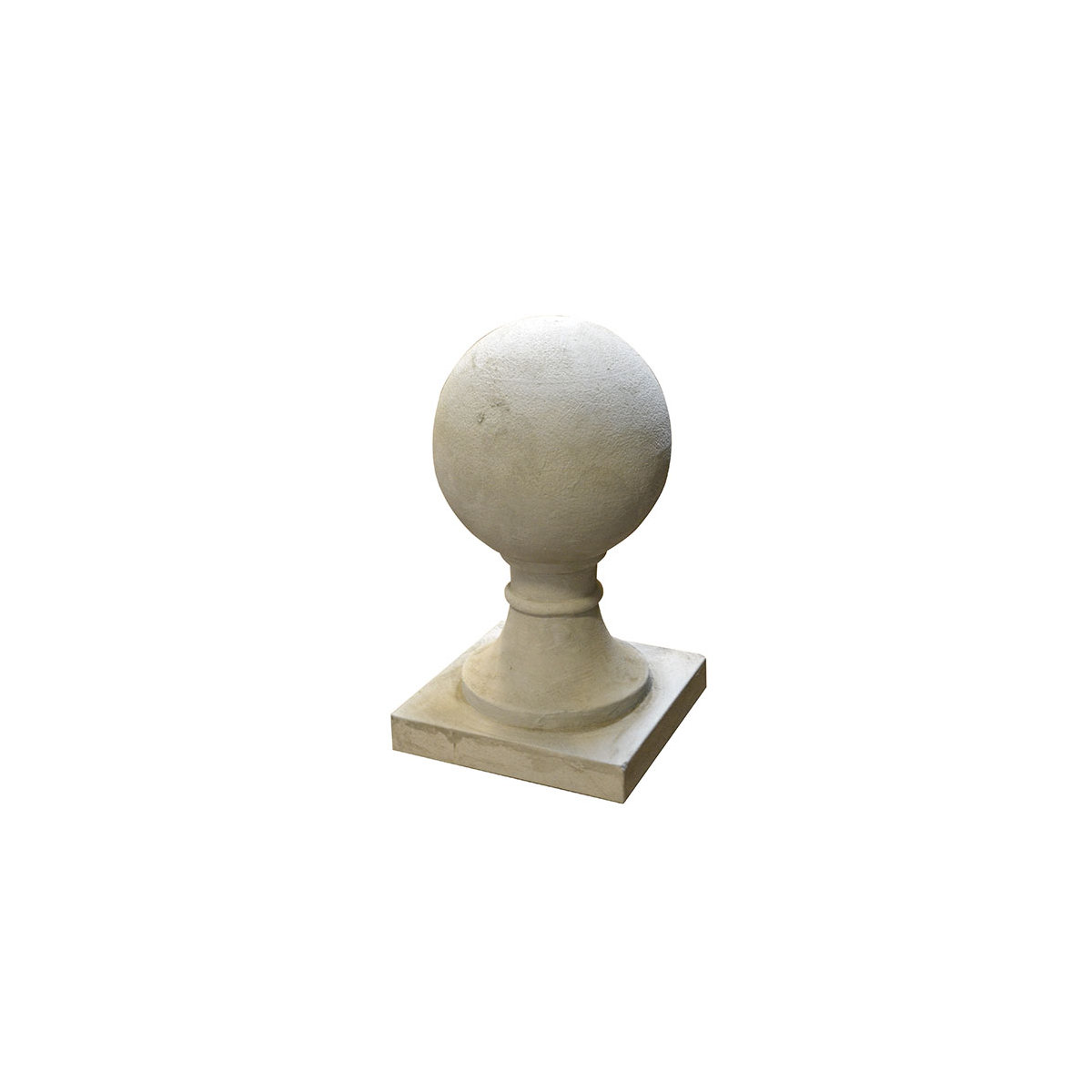Campania International Sphere Square Base Finial Statue - Thumbnail 2