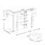 43.7 " W Kitchen Island