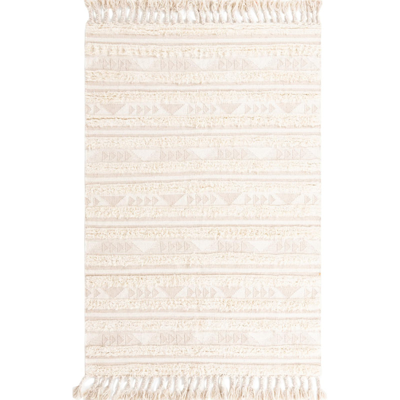 Annunciata Wool Southwestern Indoor Rug, Rectangle 8' x 10'