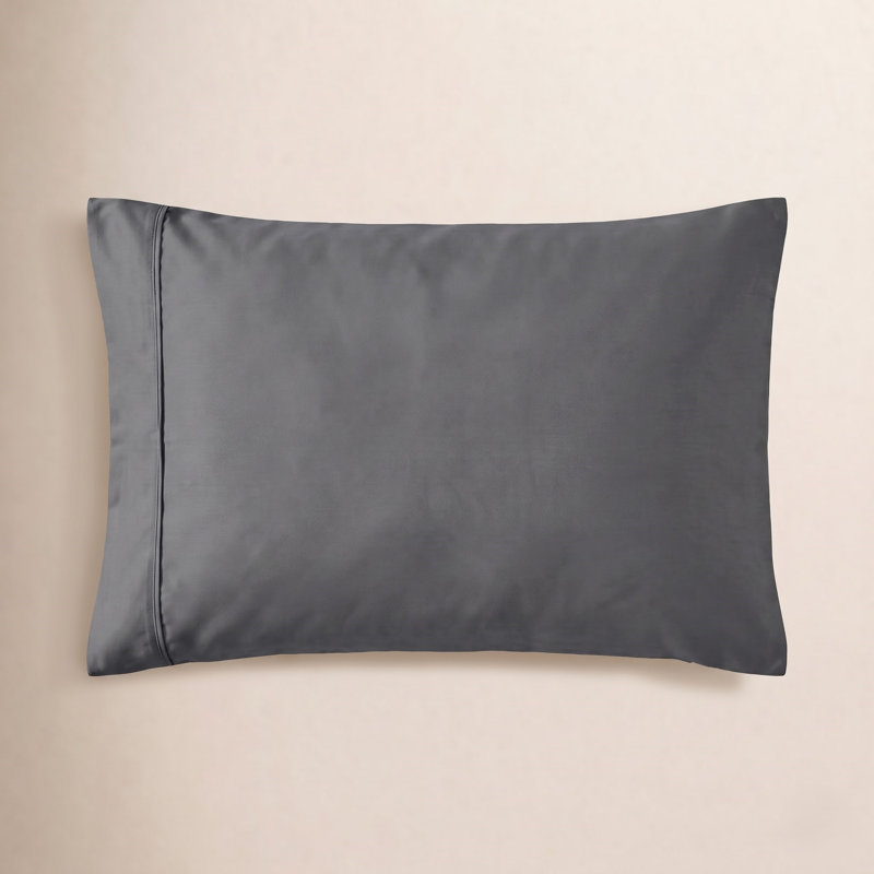 Laflin Sateen - Set of 2, Standard, Charcoal
