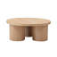 Table basse 36 pouces, plateau rond et pieds Cid Smith-99200183