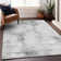 Premium Machine Washable Prisco Silver Rug