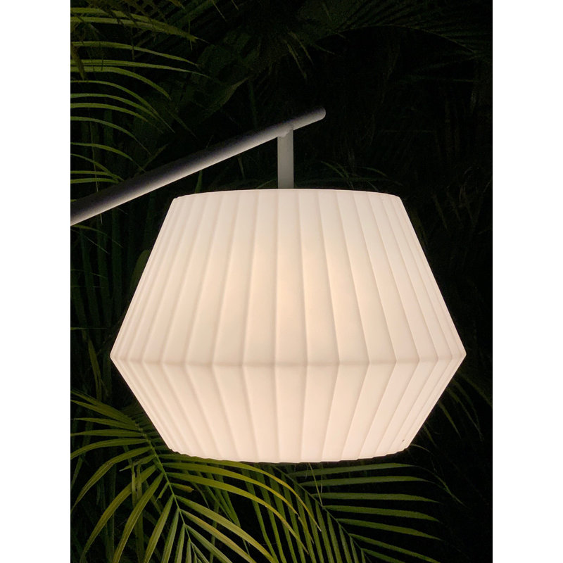 Modulaa 72.8'' Plug-in Outdoor Hanging Light, White Opaque