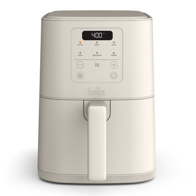 Bella 4 Quart Slim Ceramic Nonstick Air Fryer