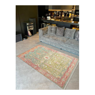 Tapis vintage lavable à la machine