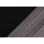 Table d'appoint avec plateau à deux niveaux, plateau en bois gris, cadre noir, idéal pour le décor de salon, plateau rectangulaire et chambre décorative, chambre à coucher, bureau ou coin-détente, L 23,53 po x l 11,66 po x H 22 po