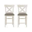 Chaise d'appoint rembourrée en laine Danian-1716910913