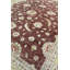 Tapis rouge / bourgogne / jaune nouvel âge Agra 8 pi 9 po x 12 pi 4 po Agra