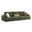 Coussin de canapé en chenille vert Fourseat-940209393-940209397