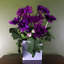 33cm Faux Flowering Plant in Pot Liner-75959756