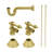 Kingston Brass Trimscape Traditional Plumbing Sink Trim Kit with P-Trap-56752413