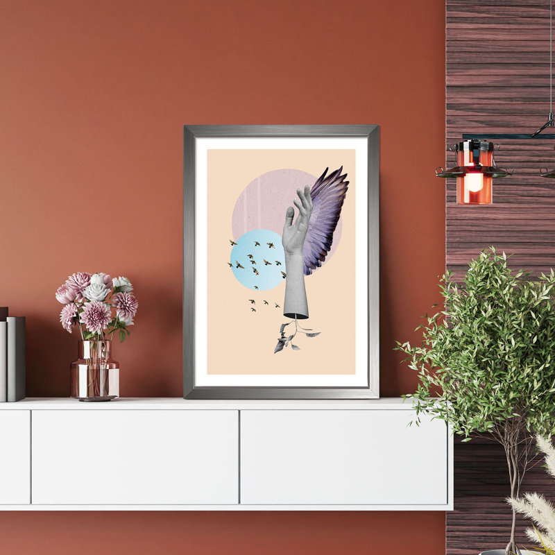 Élégante peinture décorative en panneau de fibres à densité moyenne, 15,0 po x 20,9 po | 100% panneau de fibres à densité moyenne (épaisseur: 0,1 pouce) et cadre 100% bois (épaisseur: 0,8 pouce) | Art mural parfait pour la décoration intérieure, les espaces de bureau et les cadeaux