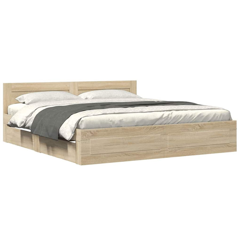 Bed Frame, Sonoma