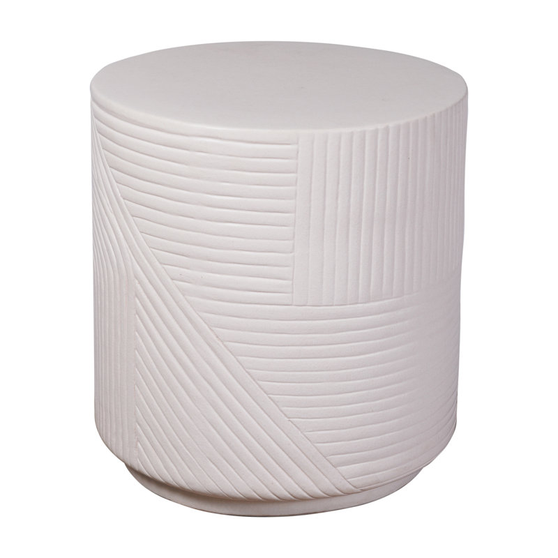 Serenity Garden Stool, Semi Gloss
