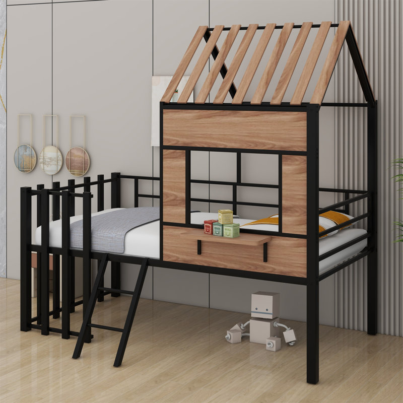 Markess Metal Bed, Black