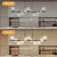 Lustre à 11 lumières de style lustre linéaire moderne pour îlot de cuisine