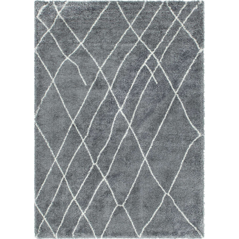 Striped Indoor Rug, Rectangle 7'1" x 10'