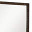 Miroir Leeandrea au fini cognac