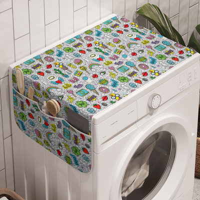 East Urban Home Retro Washing Machine Organizer Pack Of 2 47" X 18.5"