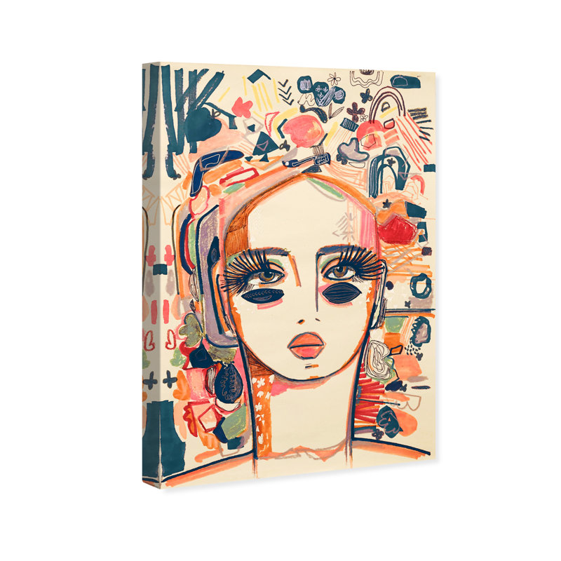 «In Love with Morning Coco», reproduction d'art sur toile tendue, H 30 po x l 45 po