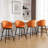 25" Swivel Upholstered Counter Height Bar Stools-228222544