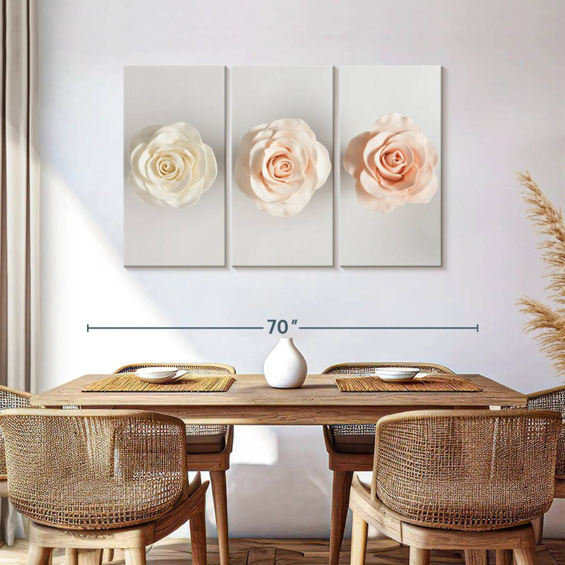 Hardie Fondant Roses, 36" H x 57" W