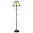 58" High Amber/Green 3 Light Floor Lamp-1078987142