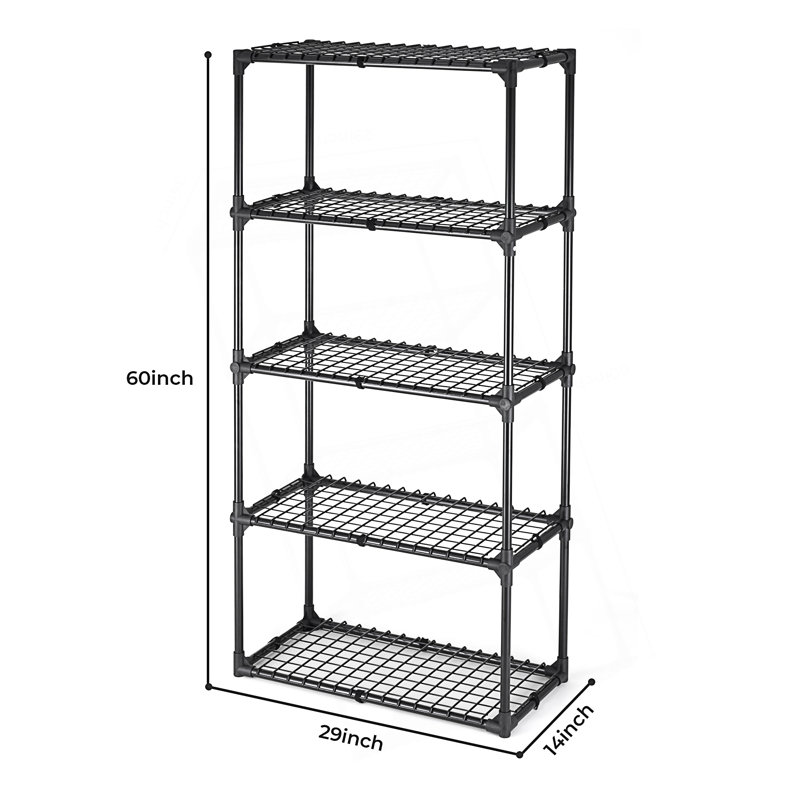 5-Shelf Wire Rack(1Pack)