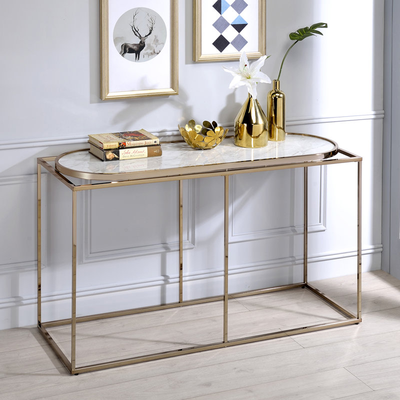 Console 48 po Bashaw, Blanc